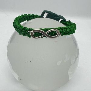 Knotted Bracelet Unisex with Charm INFINITY